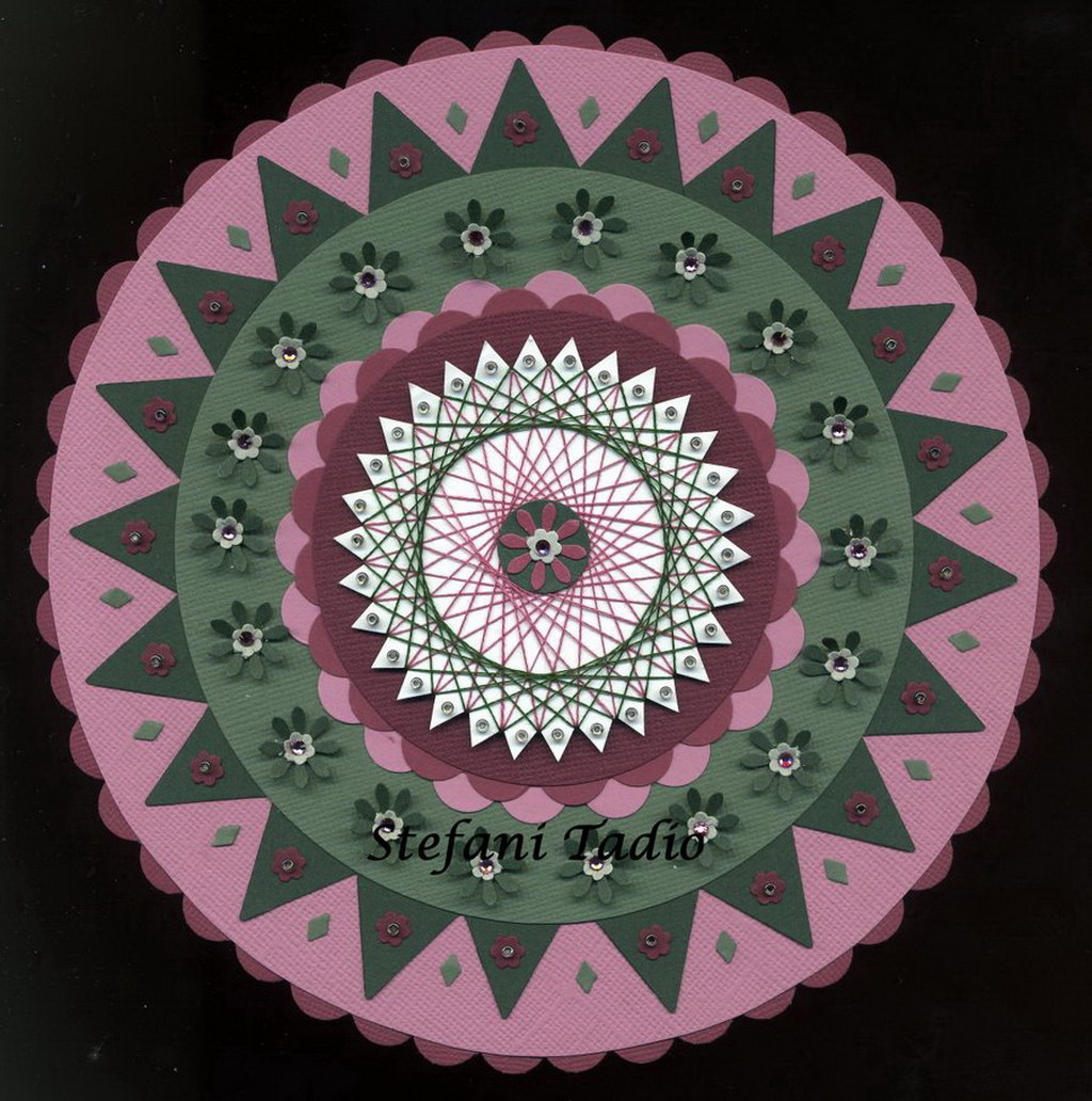 Croix de Lumière, Mandala  No 3 