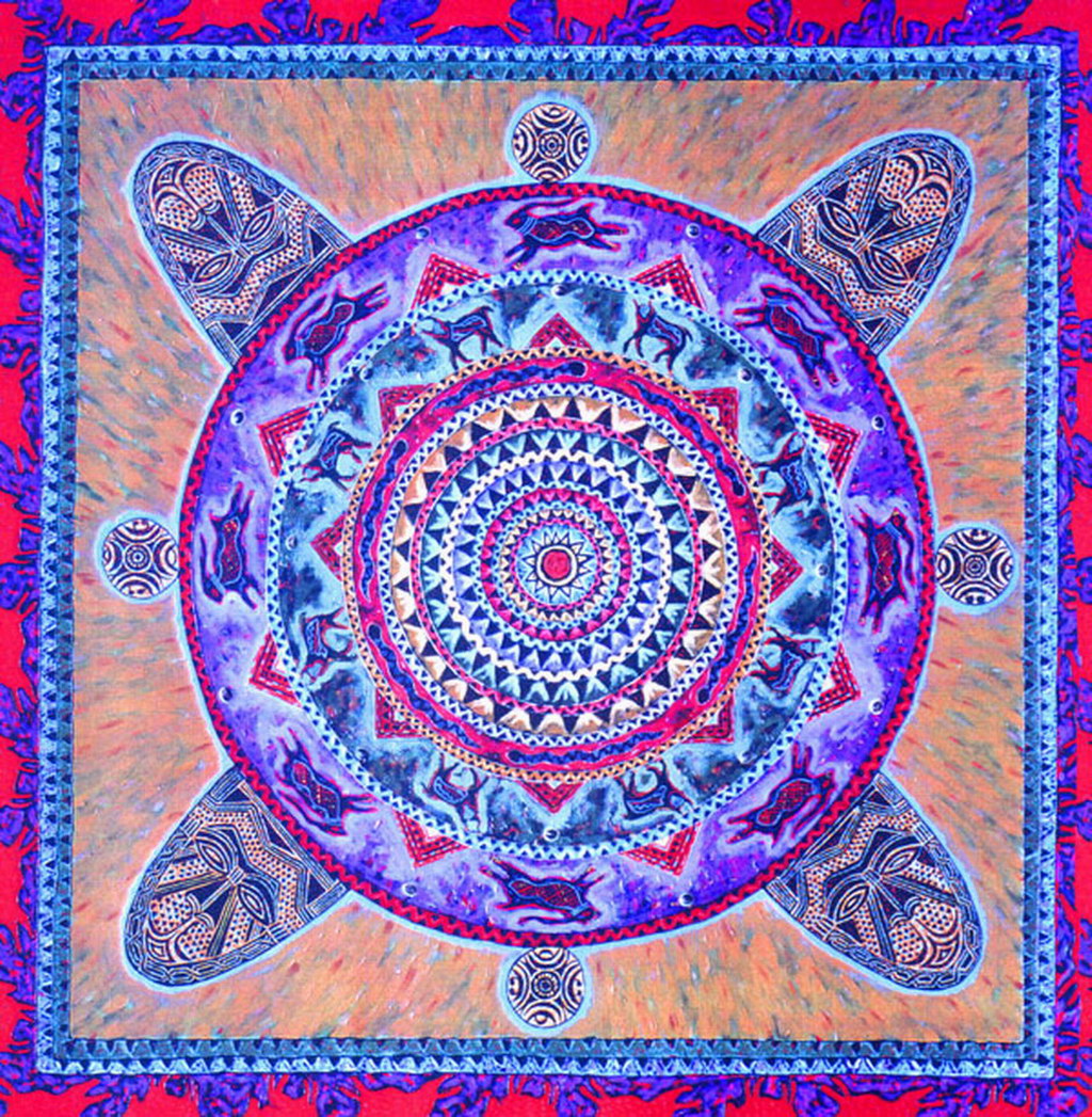 Croix de Lumière, Mandala  No 6 