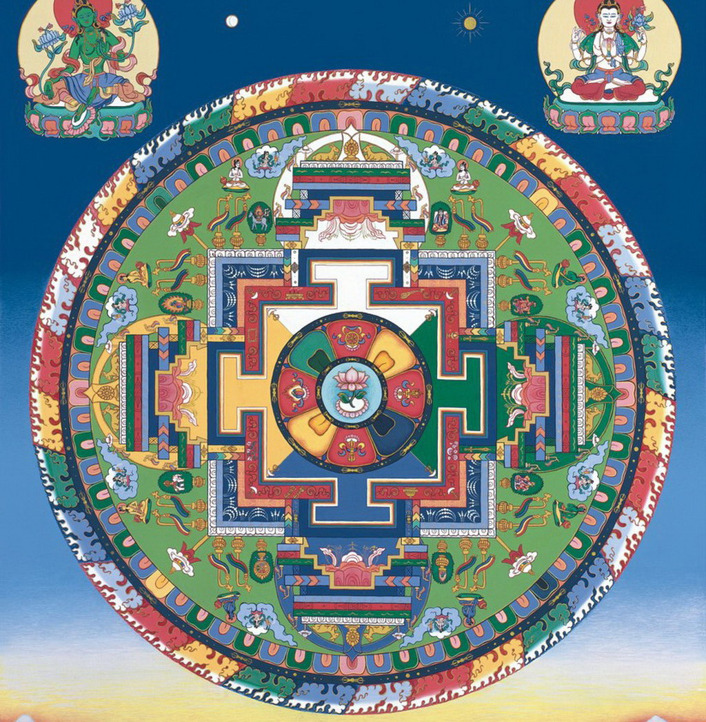 Croix de Lumière, Mandala  No 10 