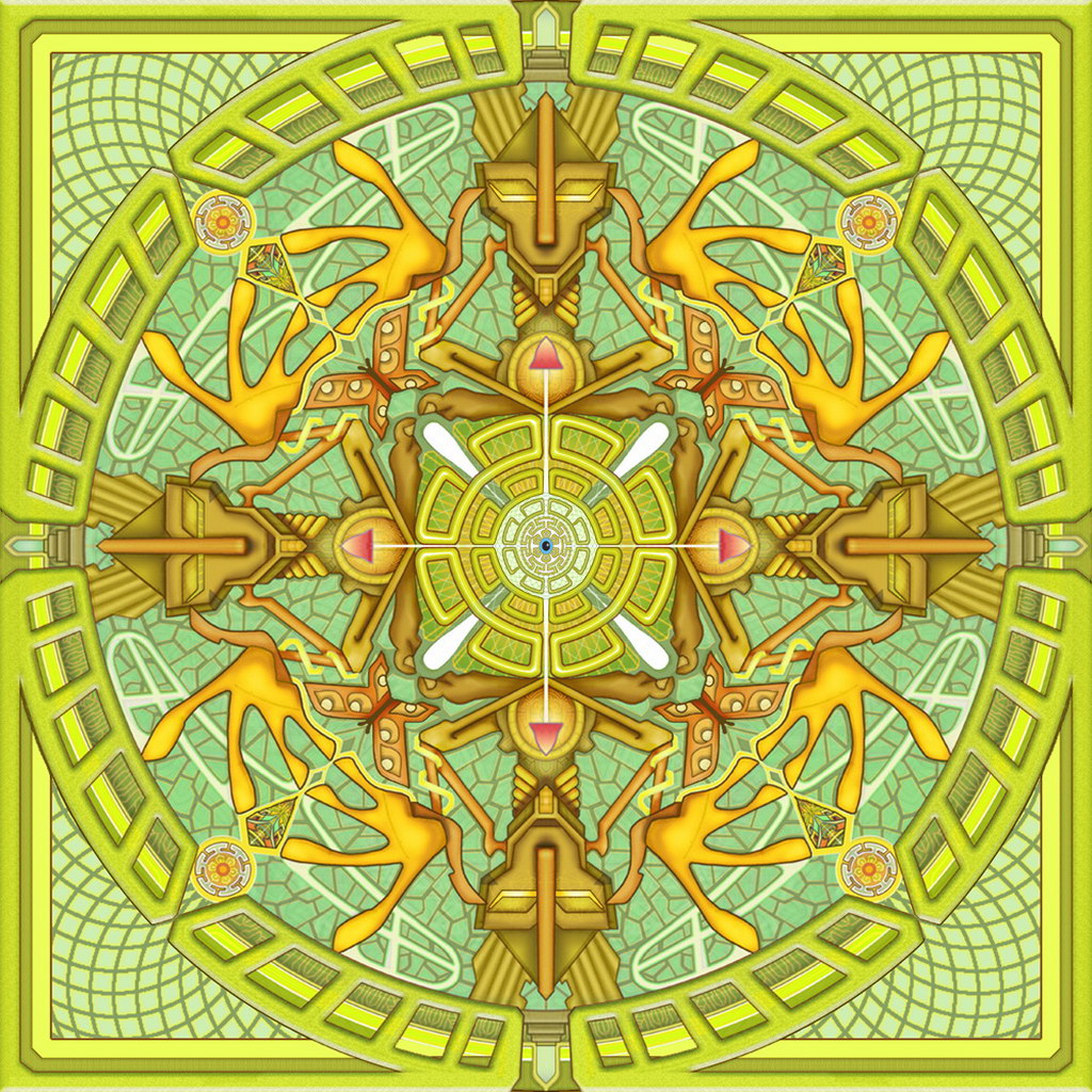 Croix de Lumière, Mandala  No 11 