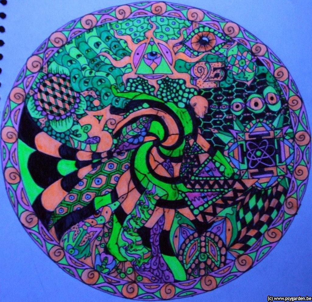 Croix de Lumière, Mandala  No 12 