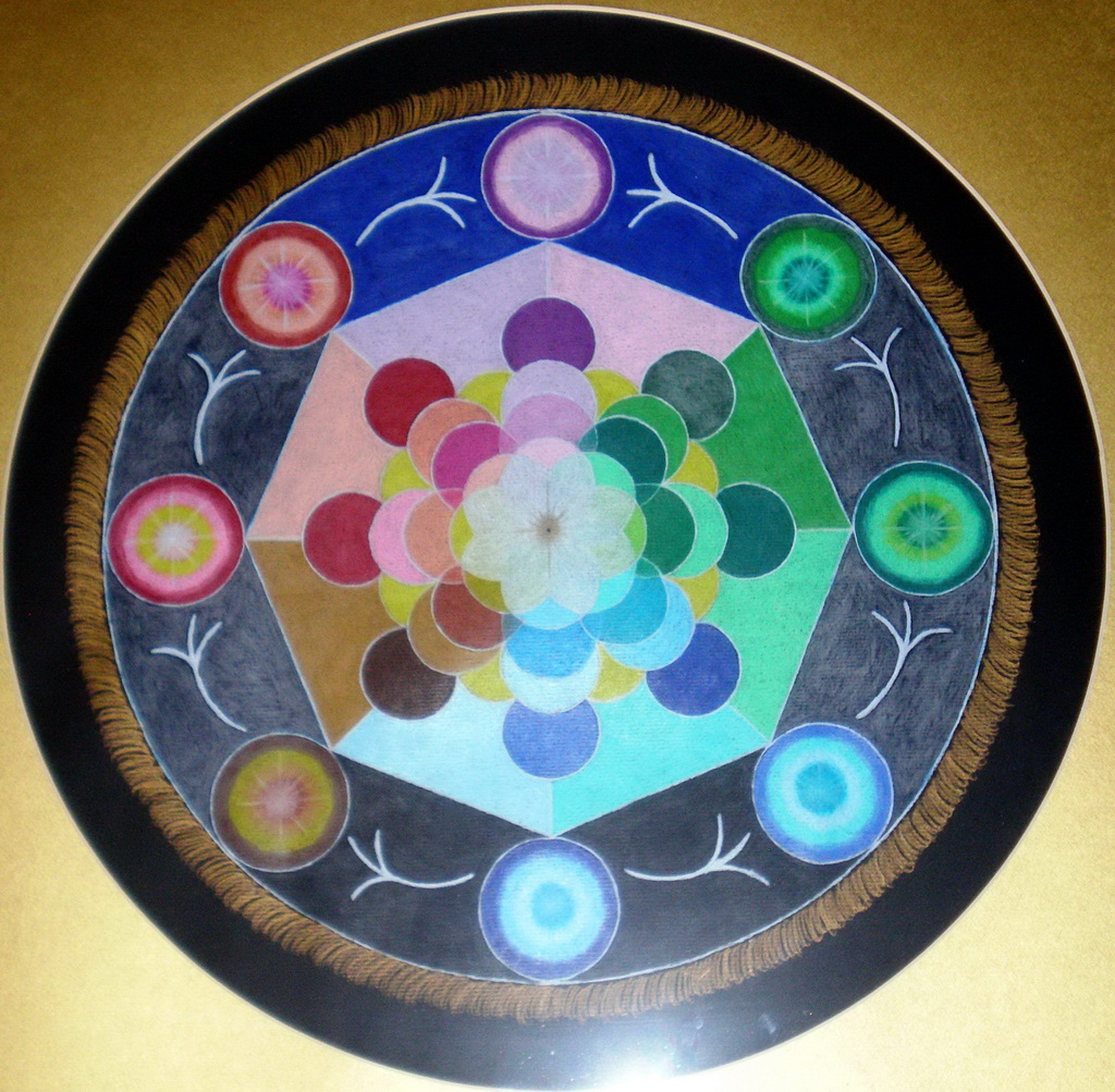 Croix de Lumière, Mandala  No 21 