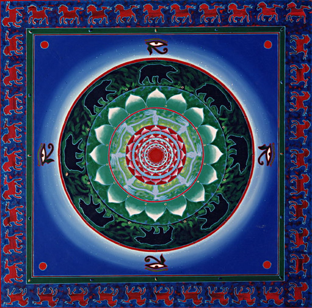 Croix de Lumière, Mandala  No 26 