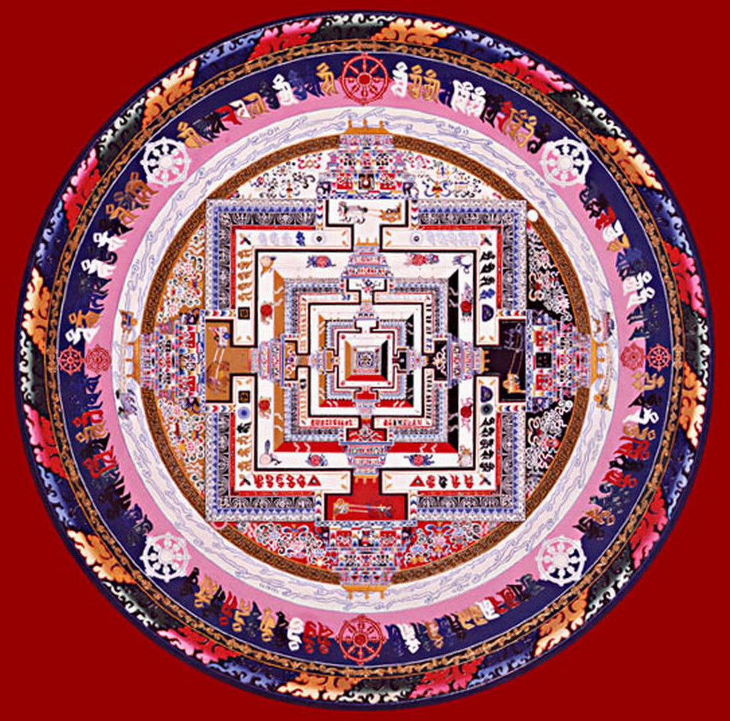 Croix de Lumière, Mandala  No 35 