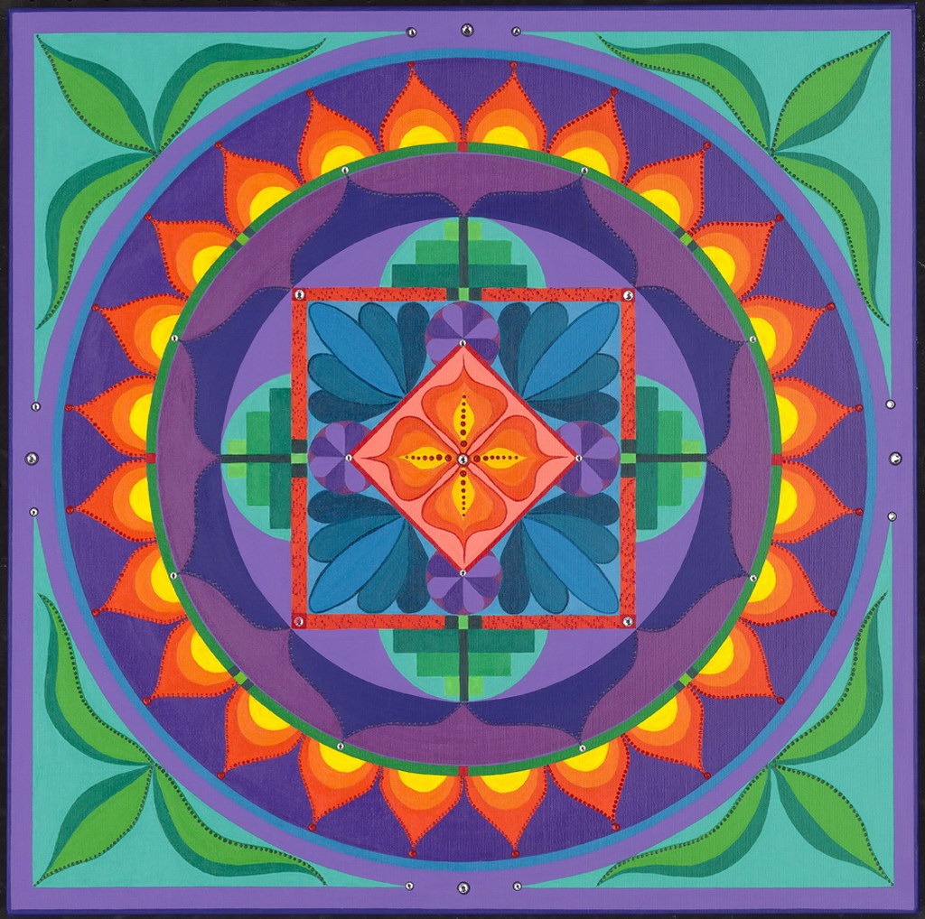 Croix de Lumière, Mandala  No 36 