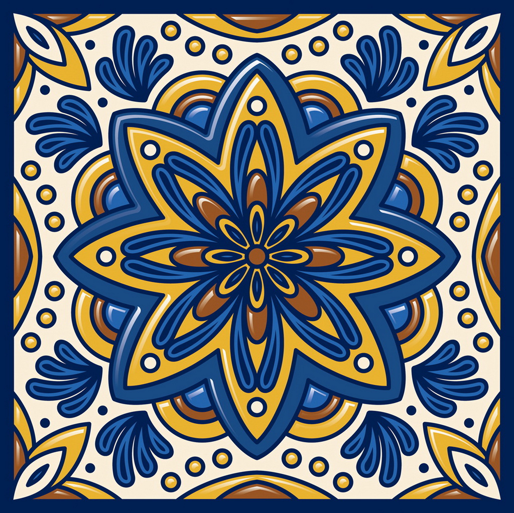 Croix de Lumière, Mandala  No 53 