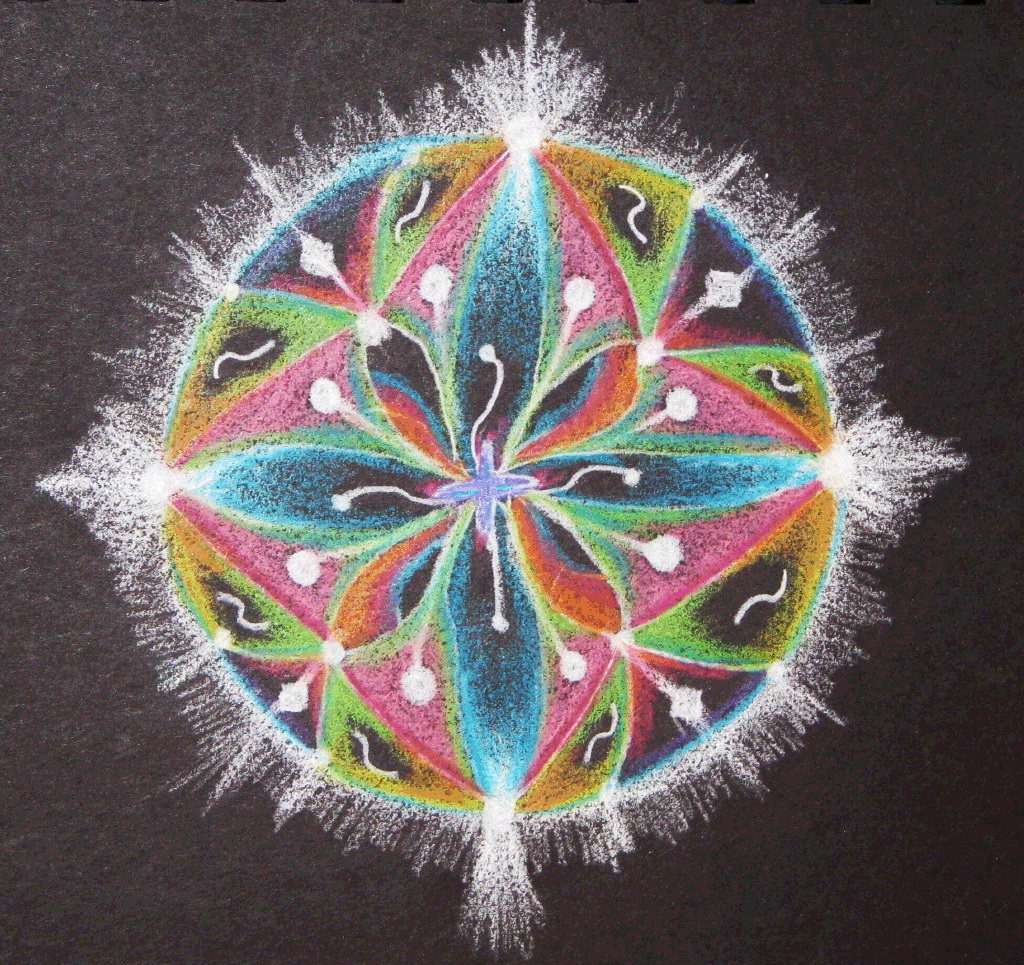 Croix de Lumière, Mandala  No 54 