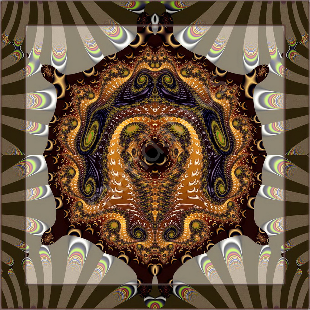 Croix de Lumière, Mandala  No 57 