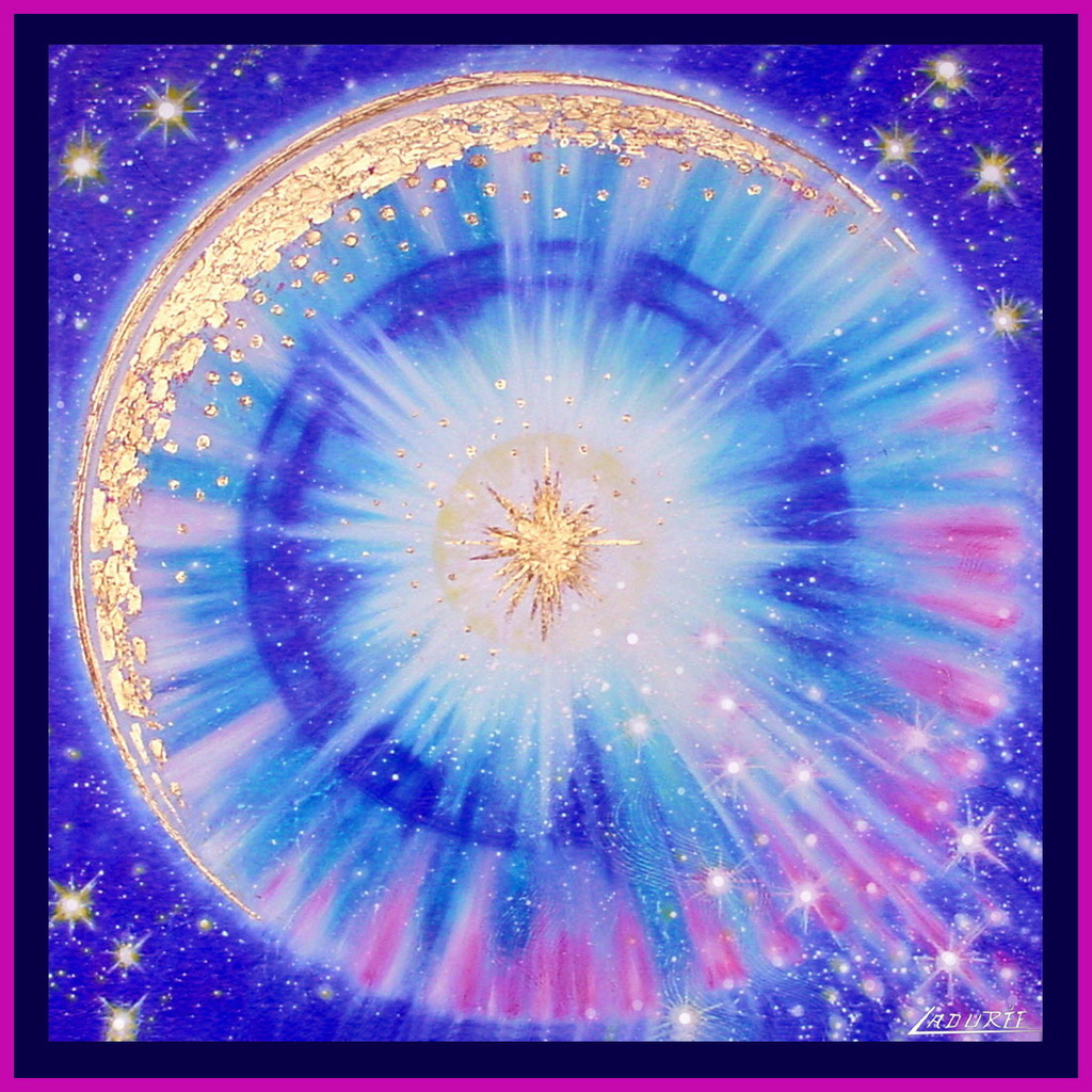 Croix de Lumière, Mandala  No 010 