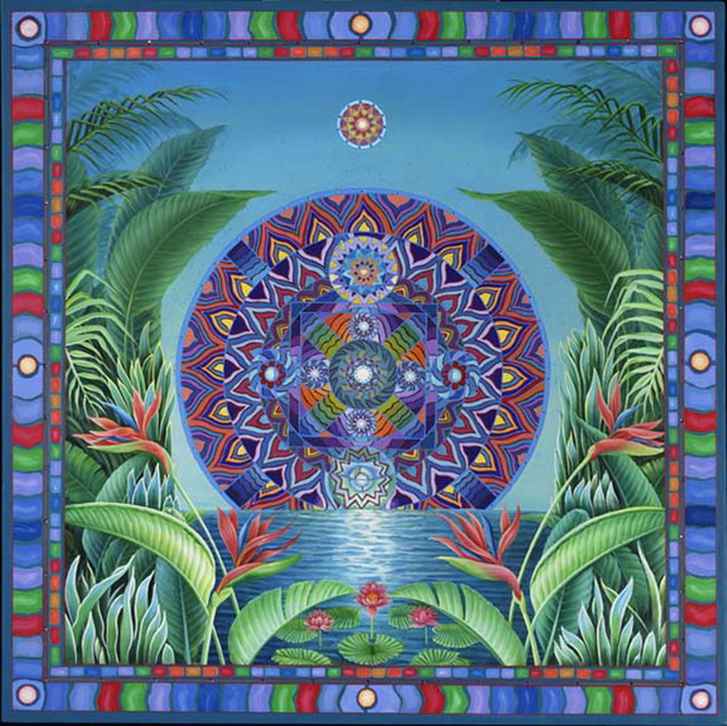 Croix de Lumière, Mandala  No 62 