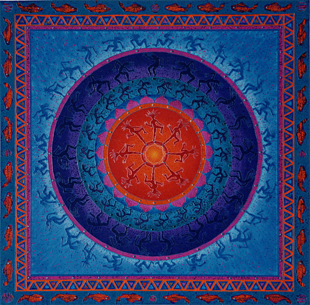 Croix de Lumière, Mandala  No 73 