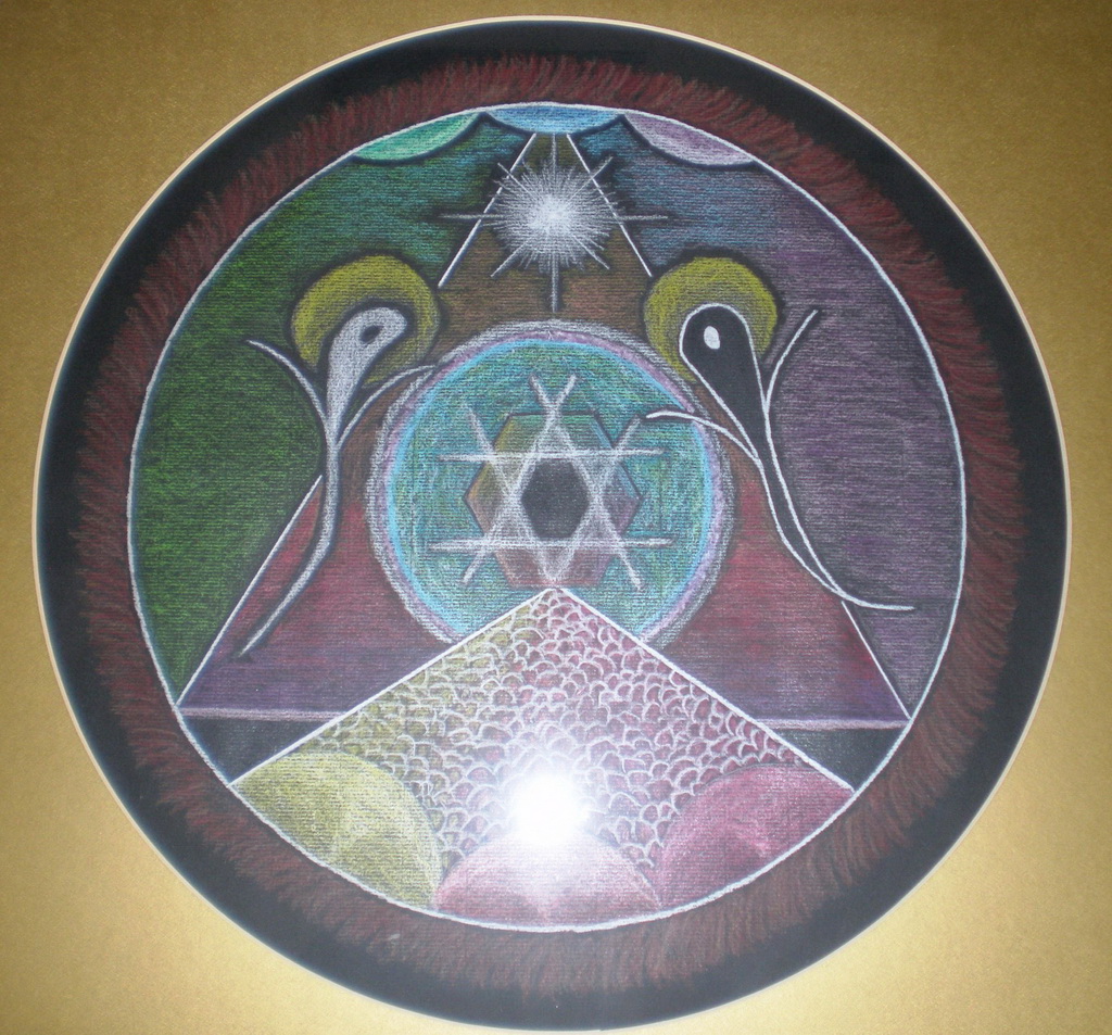 Croix de Lumière, Mandala  No 74 