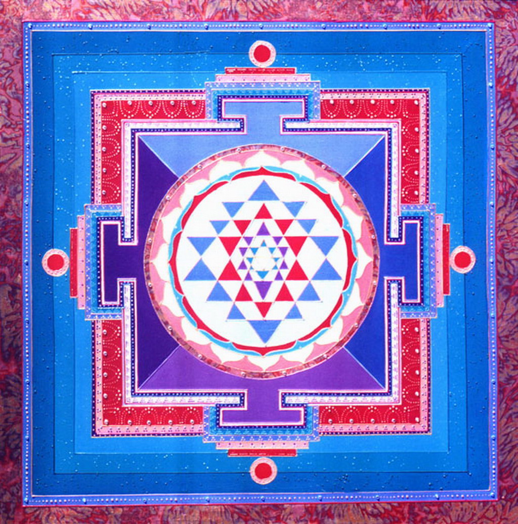 Croix de Lumière, Mandala  No 090 