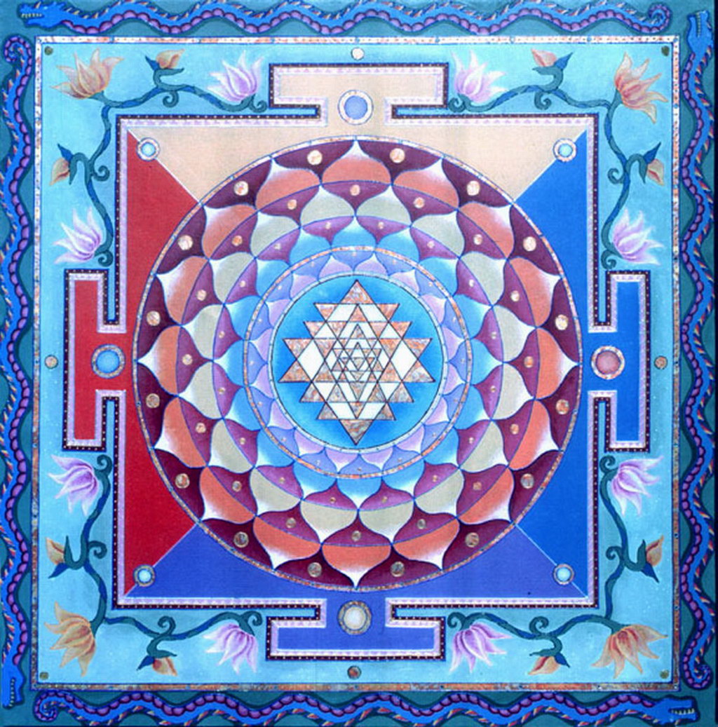 Croix de Lumière, Mandala  No 92 