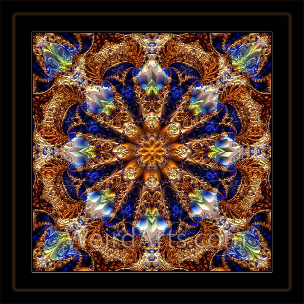 Croix de Lumière, Mandala  No 93 