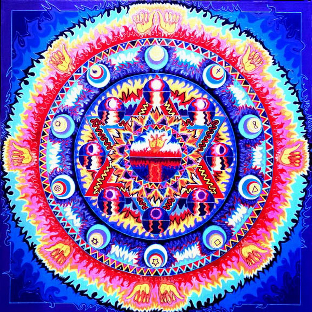 Croix de Lumière, Mandala  No 99 