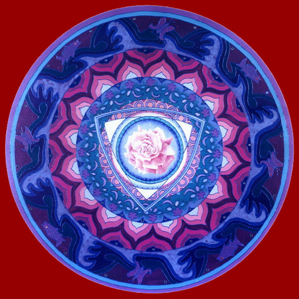 Croix de Lumière, Mandala  No 100 