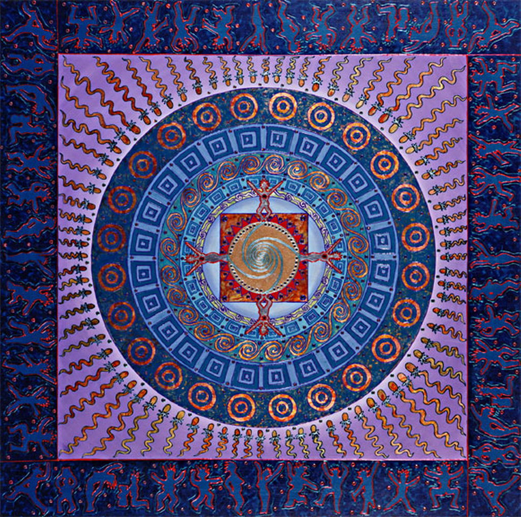 Croix de Lumière, Mandala  No 101 