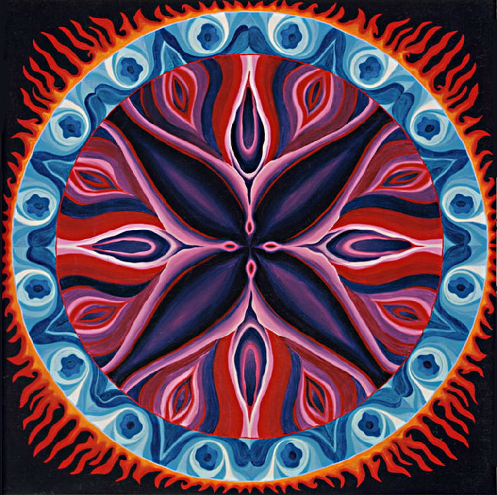 Croix de Lumière, Mandala  No 102 