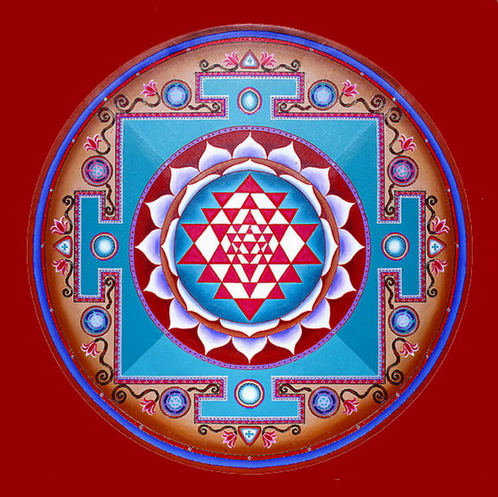 Croix de Lumière, Mandala  No 105 