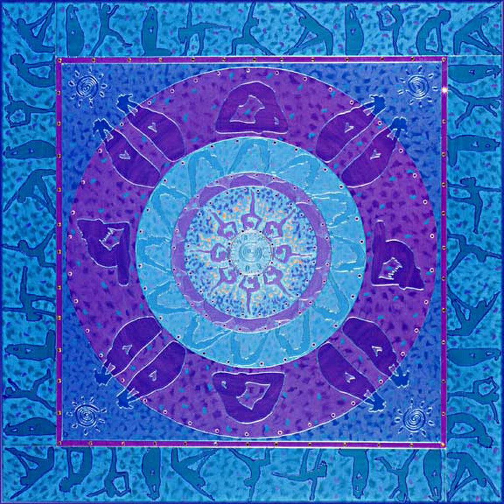 Croix de Lumière, Mandala  No 107 