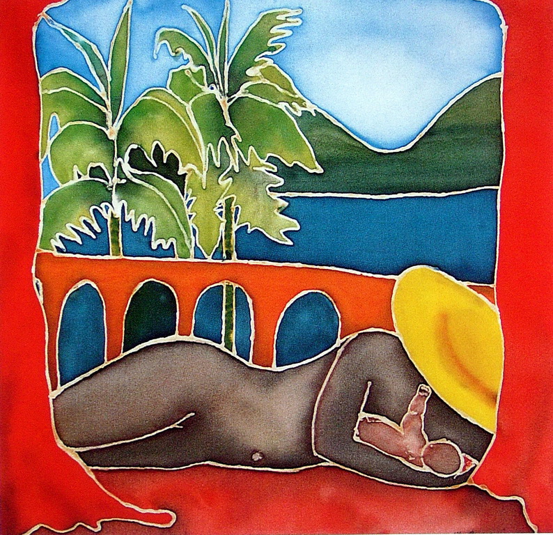 Peinture No 65 Lilly Bergass, Santa-Lucia