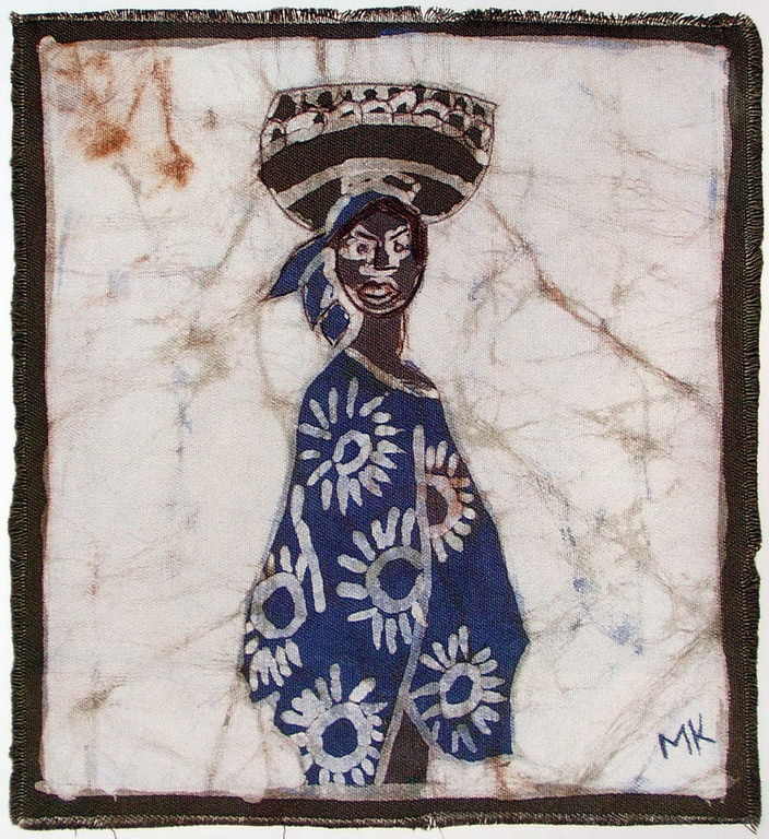 Peinture No 72 Marie Kaziende, Niger