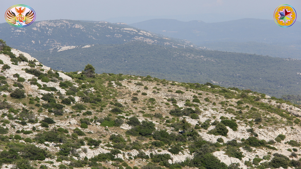 Croix de Lumière, Image de la Sainte-Baume d'Isapierre No 061 