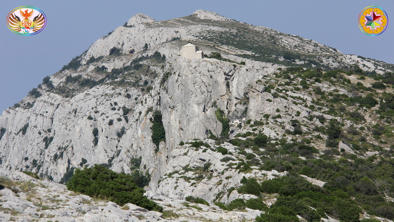 Croix de Lumière, Image de la Sainte-Baume d'Isapierre No 062 