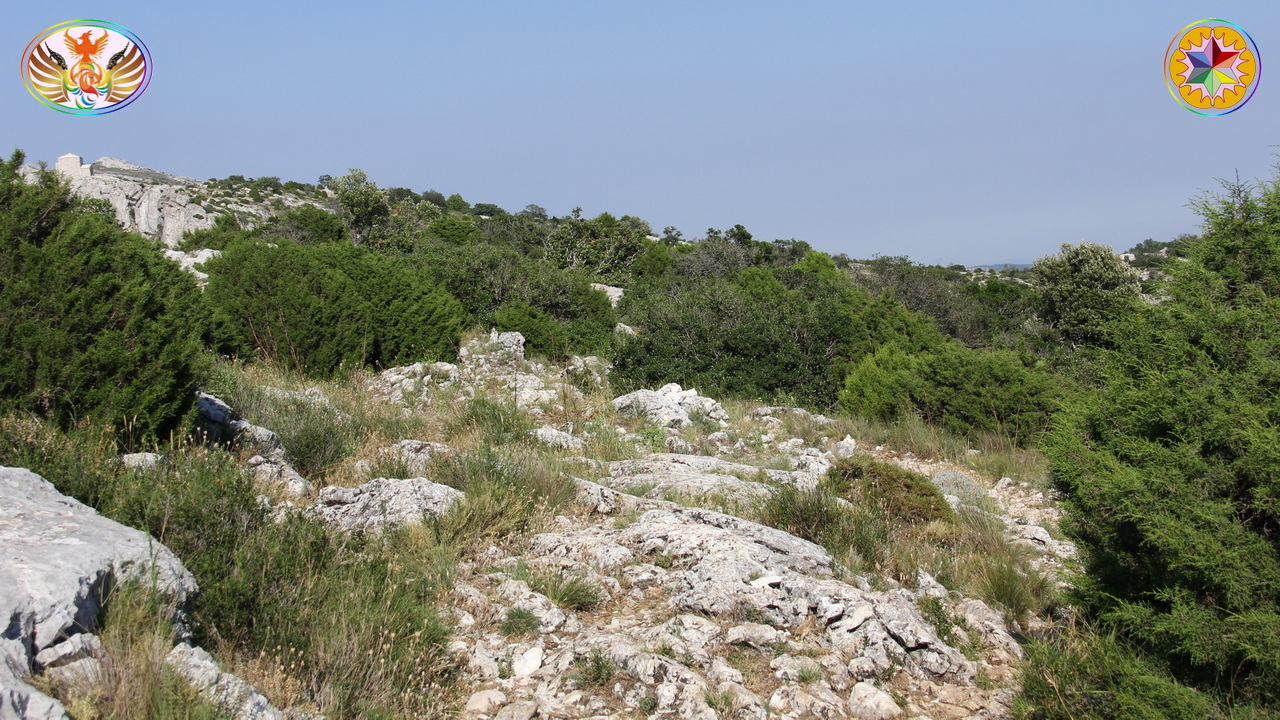 Croix de Lumière, Image de la Sainte-Baume d'Isapierre No 068 
