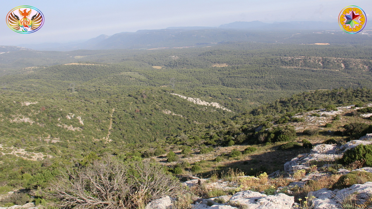 Croix de Lumière, Image de la Sainte-Baume d'Isapierre No 111 