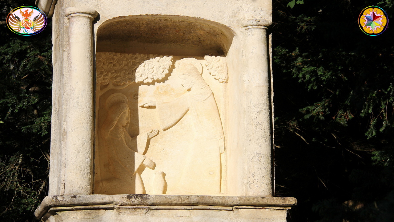 Croix de Lumière, Image de la Sainte-Baume d'Isapierre No 145 