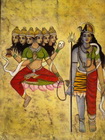 Image 20 de la Page Shiva en Compagnie de Parvathi et de leur Fils Ganesh...