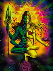 Image 38 de la Page Shiva dans sa forme Androgyne d'Ardhanarishvara...