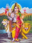Image 39 de la Page Shiva dans sa forme Androgyne d'Ardhanarishvara...