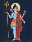 Image 45 de la Page Shiva dans sa forme Androgyne d'Ardhanarishvara...