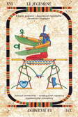 Le Jugement, l'Arcane Majeur No 16 du Tarot Egyptien de Laura Tuan...