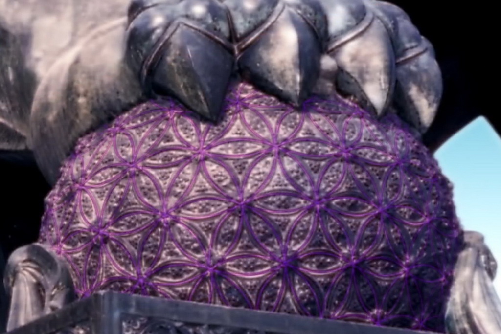 Croix de Lumière, Photo d'ISAPIERRE du Film THRIVE No 34 