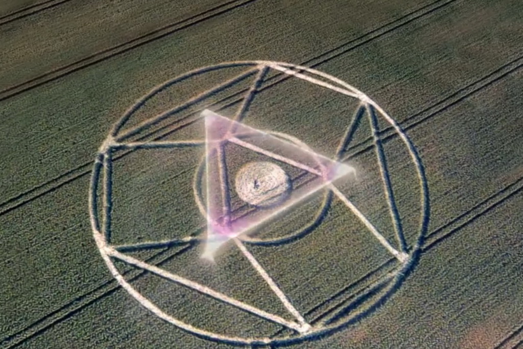 Croix de Lumière, Photo d'ISAPIERRE du Film THRIVE No 63 