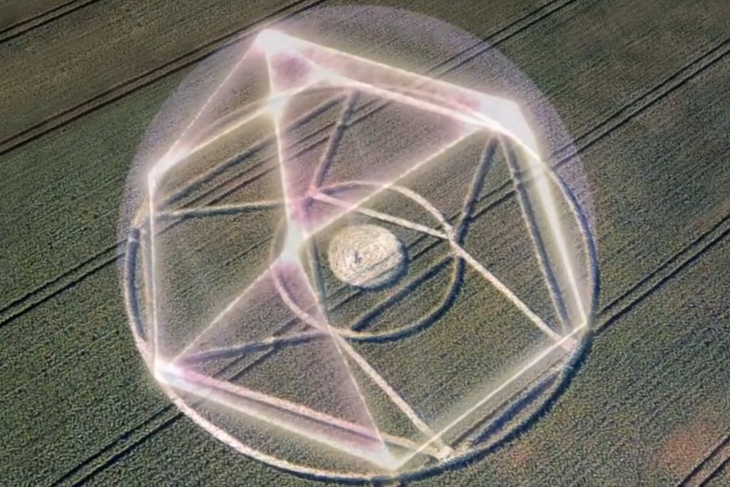 Croix de Lumière, Photo d'ISAPIERRE du Film THRIVE No 64 