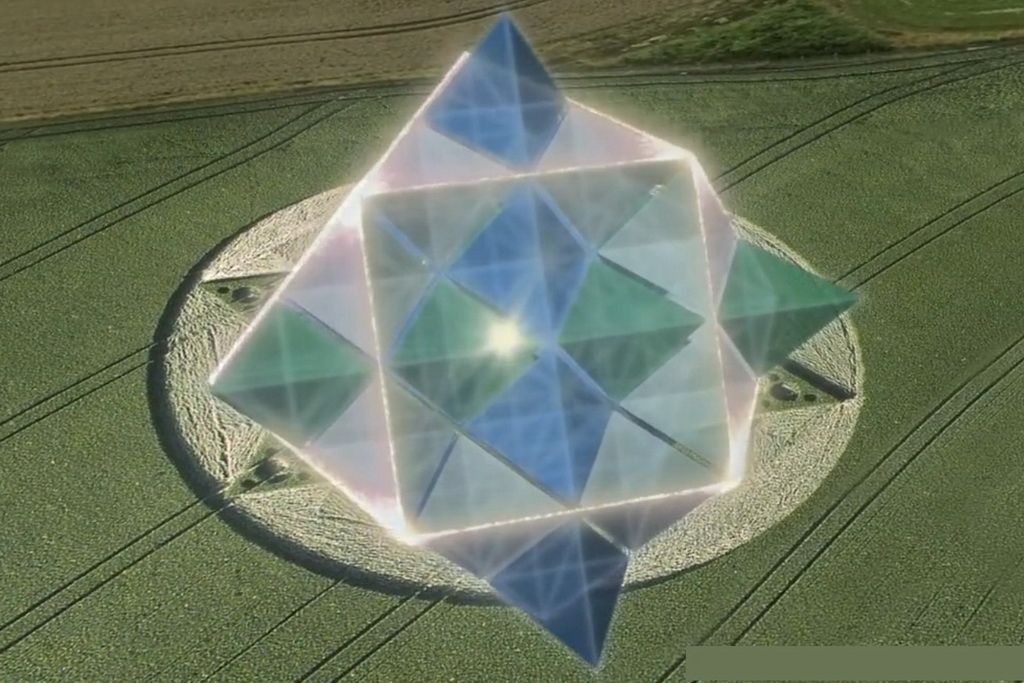 Croix de Lumière, Photo d'ISAPIERRE du Film THRIVE No 65 