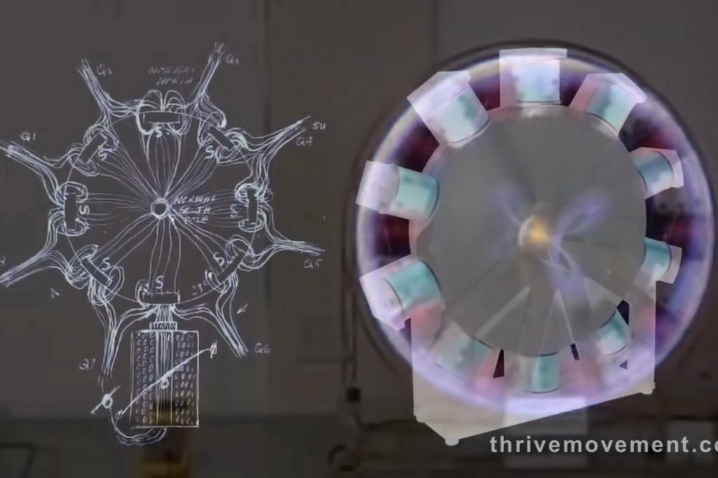 Croix de Lumière, Photo d'ISAPIERRE du Film THRIVE No 72 